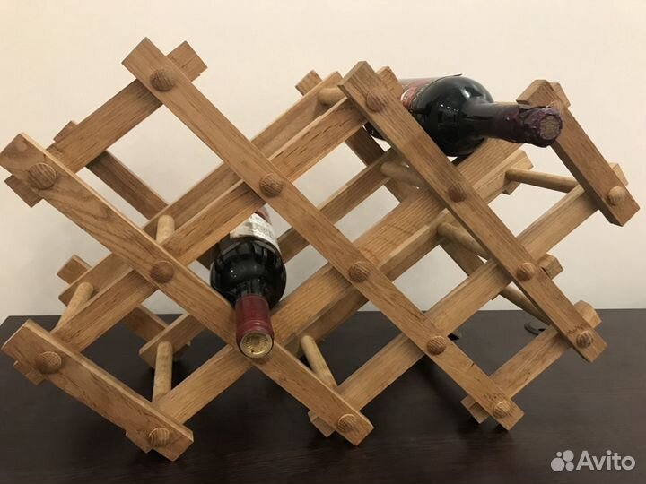 Ящик, бар, Подставки для бутылок вина