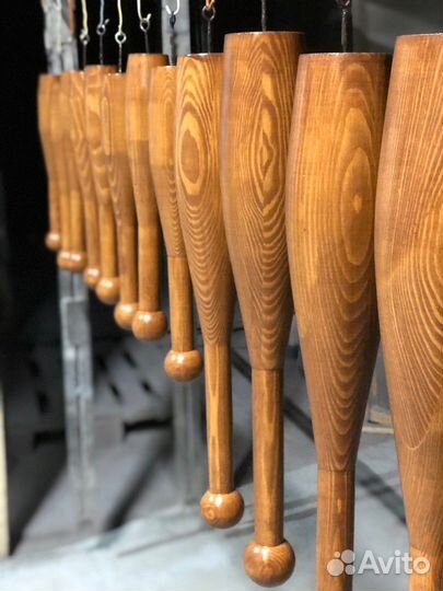 Булава спортивная атлетическая 1 кг пара