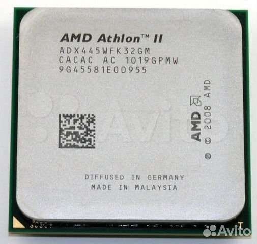 AMD Athlon II X3 445 (3 ядра)