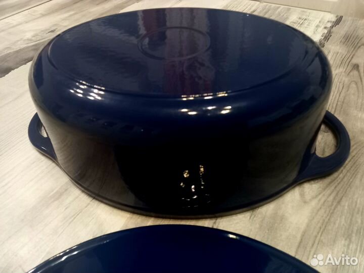 Кастрюля чугунная эмалированная 4,5л Финляндия
