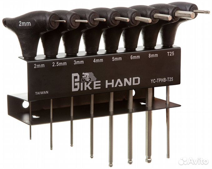 Набор шестигранников bike hand YC-tphb-T25