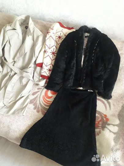 Вещи теплые пакетом на девушку 44,46