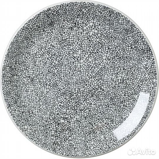 Тарелка мелкая «Инк Блэк» Ink Black Steelite