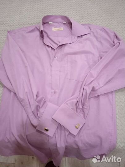 Рубашка мужская с запонками