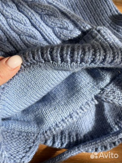 Комплект шапка и шарф зима