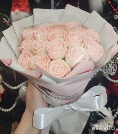 Букет из Шоколада (открытка в подарок)