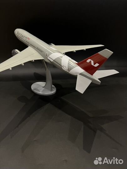 Модель самолета boeing 777 Nordwind боинг нордвинд