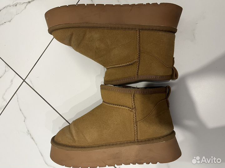 Угги женские 41 размер коричневые
