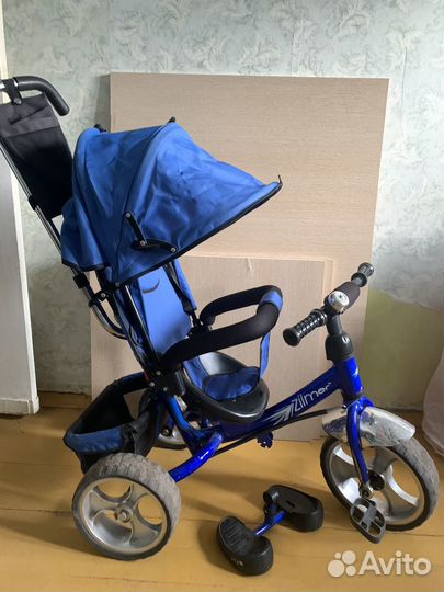 Детский трехколесный велосипед бу