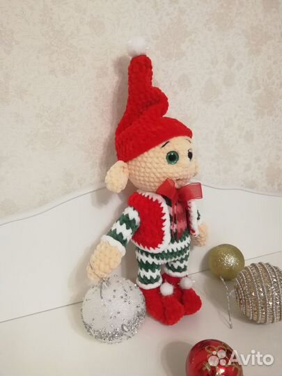 Вязаная игрушка ручной работы