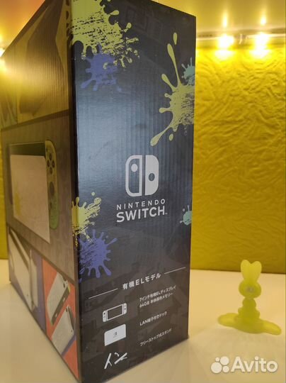 Прошитая NS oled Splatoon 3 Edition 128/256/512 гб