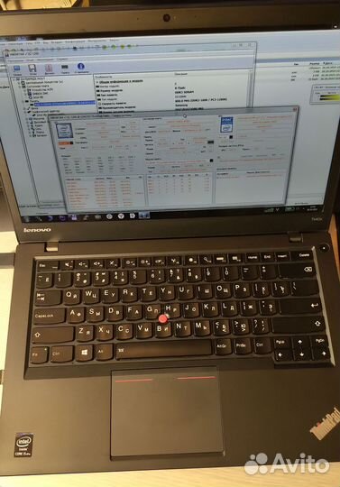 Ноутбук Lenovo T440S i5 4300U/12Gb/Ssd 256Gb