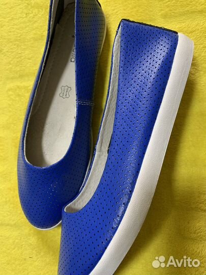 Балетки Новые натуральная кожа