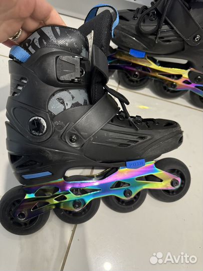 Роликовые коньки детские reaction 32-35 размер