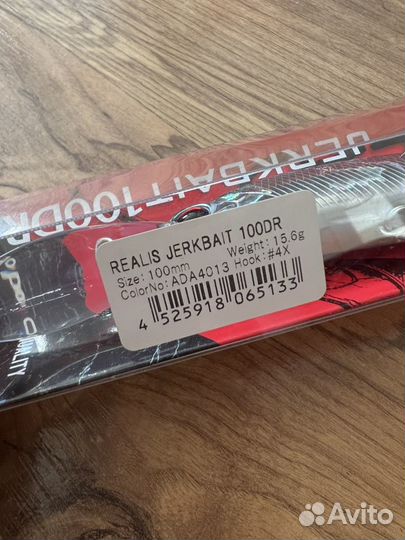 Воблер duo reaalis jerkbait 100 dr