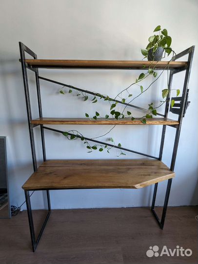 Полка стеллаж массив дуба