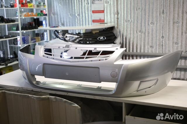 Бампер передний Приора 2 2011-16 Снеж королева 690