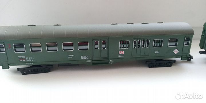 Набор железнодорожных поездов на запчасти