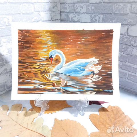 Картина акарелью на заказ