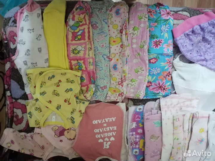 Детская одежда для девочек пакетом