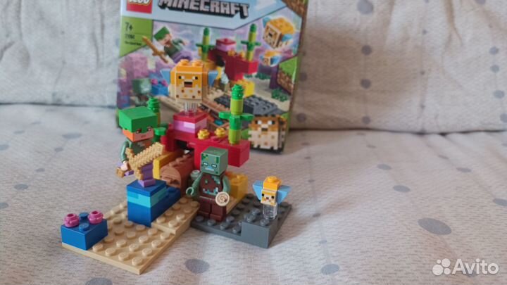 Lego Minecraft Коралловый риф 21164