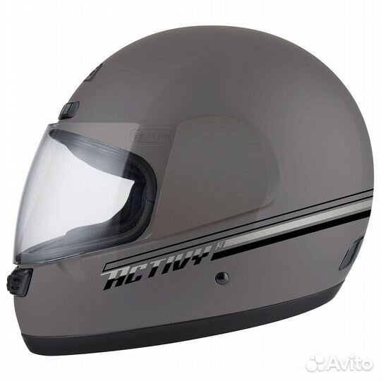 NZI Activy 3 full face helmet Glossy Biband Anthra