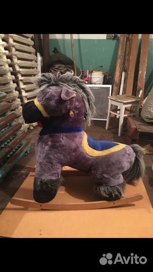 Детская кочалка