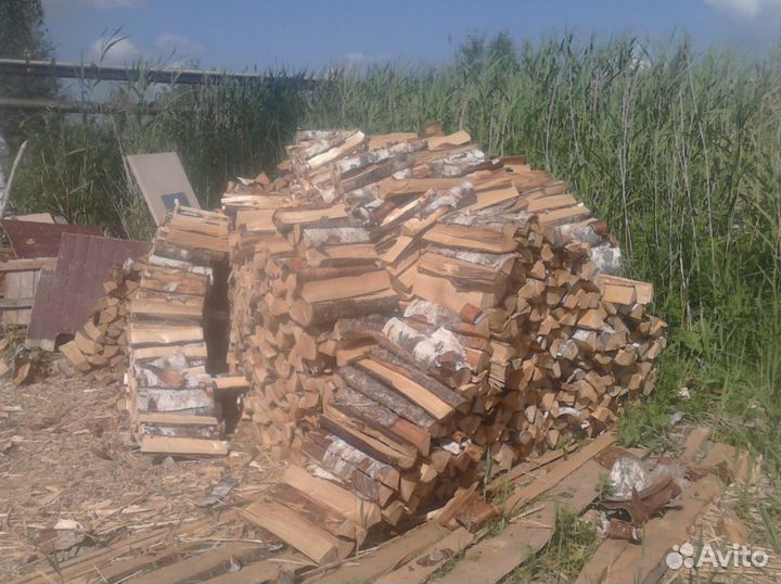 Дрова березовые колотые