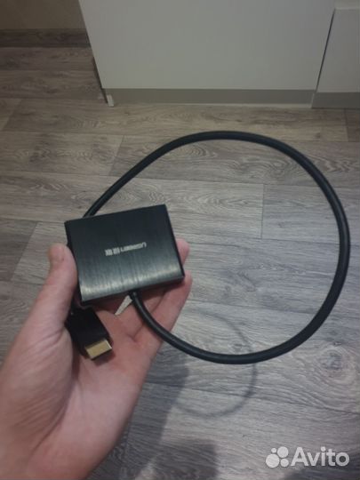 Конвертер hdmi spdif ugreen