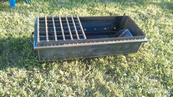 Мангал (сталь 2мм) большой со съёмными ножками