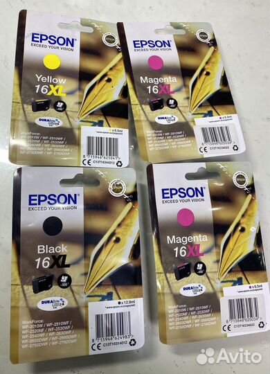 Оригинальный картридж для струйных принтеров epson