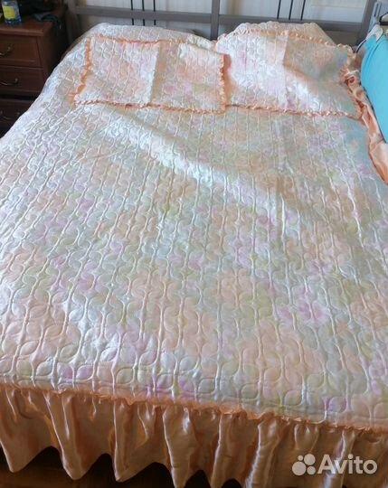 Покрывало плед на двуспальную кровать 175х210