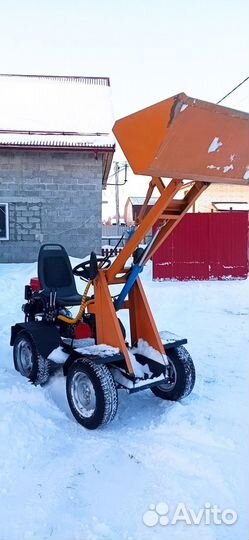 Мини-трактор с КУН, 2024