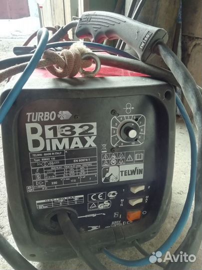 Сварочный полуавтомат Telwin Bimax 132 turbo