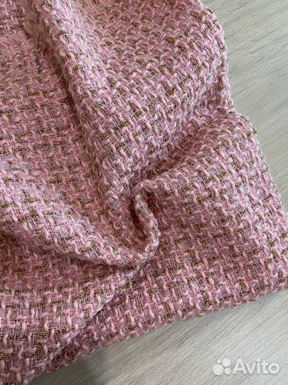 Ткань твид шанель