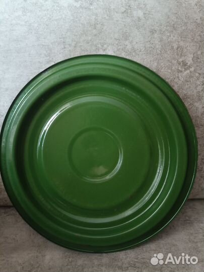 Ведро с крышкой эмалированное, капроновое СССР