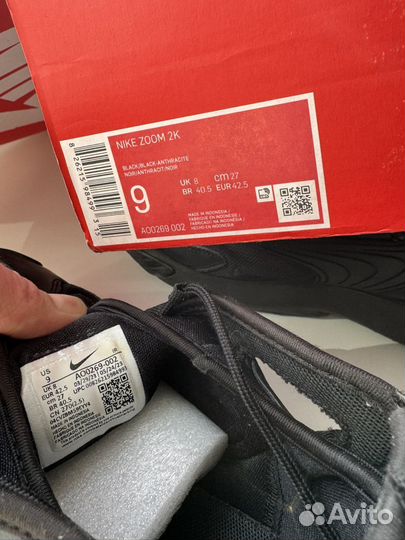 Кроссовки Nike zoom 2k