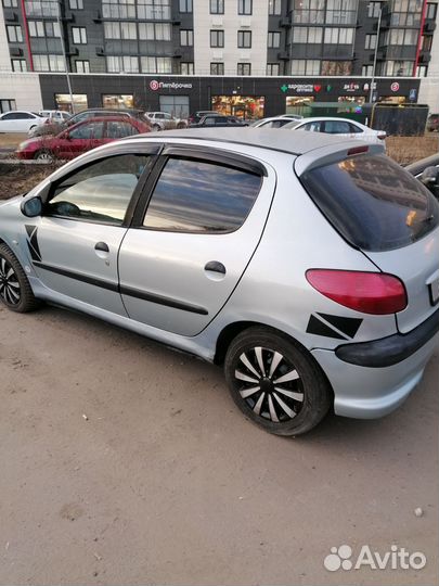 Peugeot 206 1.4 МТ, 2006, 213 000 км