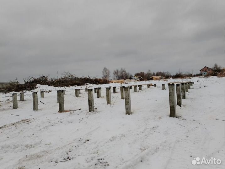 Жб сваи, монтаж под ключ