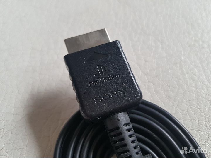 Оригинальный композитный AV кабель для PS2 и PS3