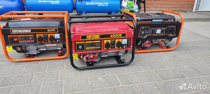 Генератор Partner for garden 4000