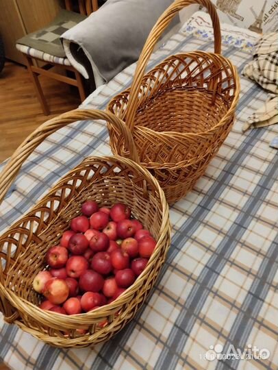 Корзина плетеная большая