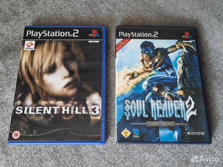 Игры PlayStation 2 Soul Reaver 2 Silent Hill 3