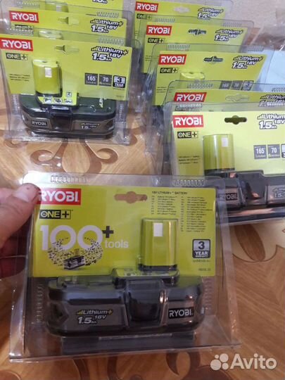 Ryobi.1.5.ампер акумулятор 18 вольт