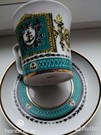 Чашка с блюдцем лфз