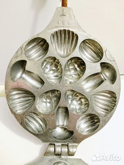 Орешница СССР новая, форма для выпечки печенья