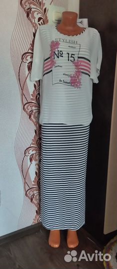 Платье+ блузон