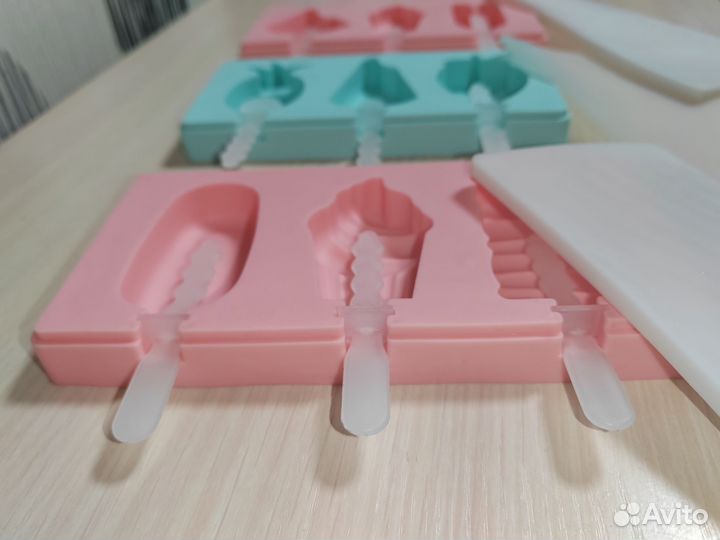 Силиконовая форма для мороженного