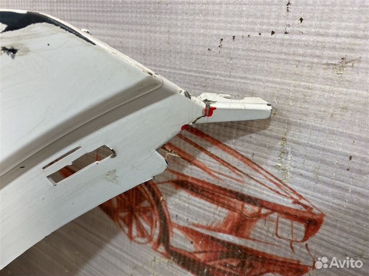 Бампер передний левый Audi Q5 (2016-Н.в.)