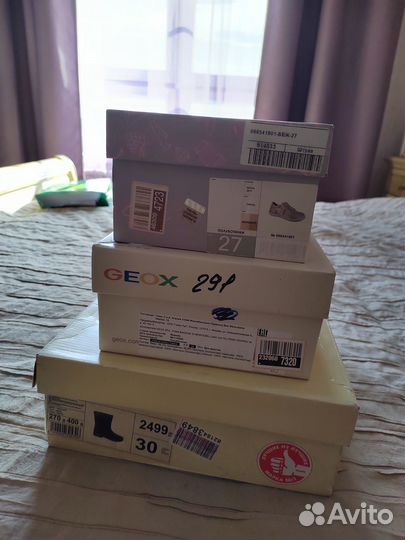 Обувь для девочки 27-30 размер